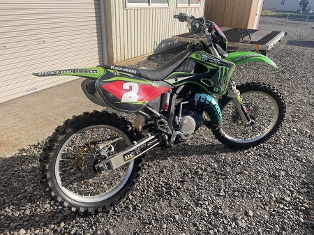 カワサキ:KX125公道仕様化 | 北海道のバイク情報：Bike-man スマートフォン版